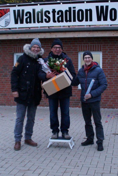 Von links nach rechts: Bernd Leifholz, Arno Koch, Jens-Oliver Bludau